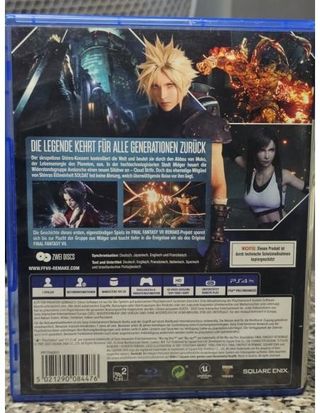 JUEGO PS4 Final Fantasy VII: Remake