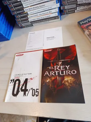 El Rey Arturo PS2 Konami Completo