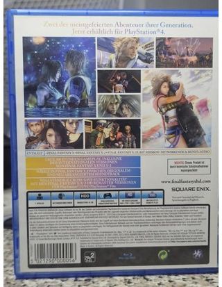 JUEGO PS4 Final Fantasy X/X-2 HD Remaster