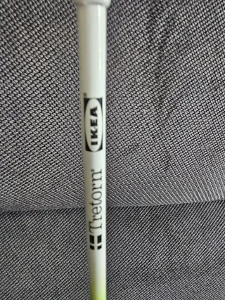 2 racchette da badminton verdi