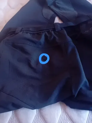 Pantalones Montaña Mujer +8000 Negros + cinturón.