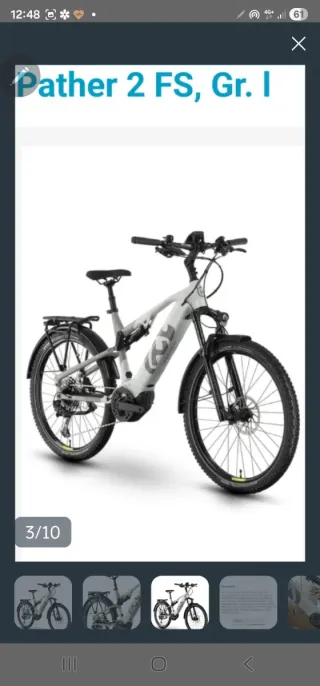 Bicicleta HQ23.5 Pather 2 FS L.GREY/GREY