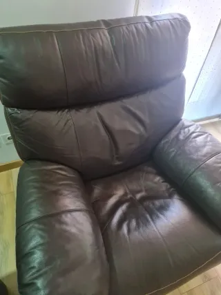 Conjunto sofá 3 plazas y sillón relax