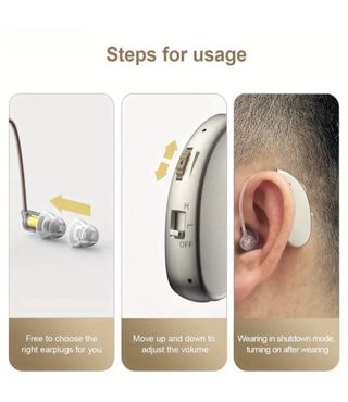 Amplificatori Acustici Ricaricabili Aiuto Uditivo