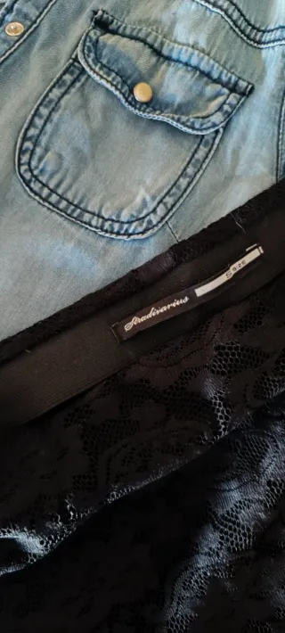 Lote grande de ropa Bershka, Stradivarius...