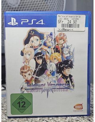 JUEGO PS4 Tales of Vesperia: Definitive Edition