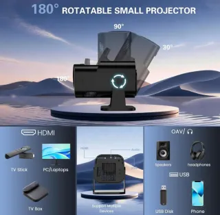 Mini Proyector Gaimoo 4K 1080P