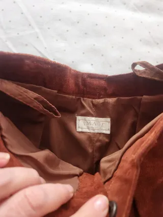 Bermuda mujer piel marron