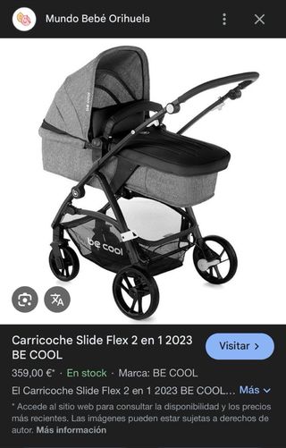 Carro Be Cool Slide Gris