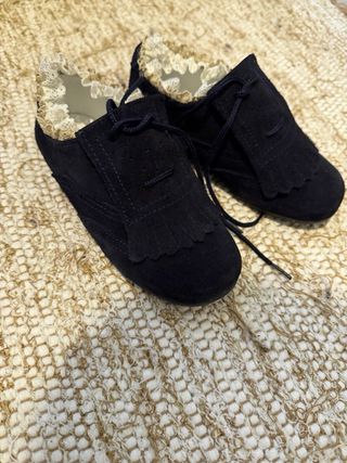 Sapatos Carneiras Menina Renda Novos