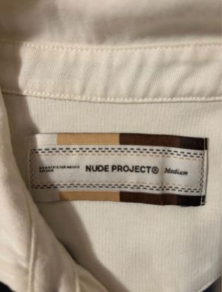 Polo Nude Project manica lunga righe