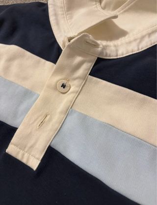 Polo Nude Project manica lunga righe