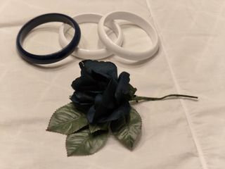 Accesorios para bata rociera o traje de flamenca