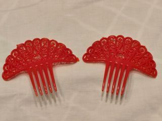 Accesorios para bata rociera o traje de flamenca