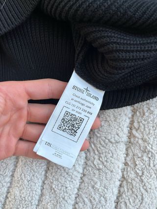 Sudadera Stone Island Negra