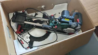 Sierra Ingletadora telescópica Parkside 2000W