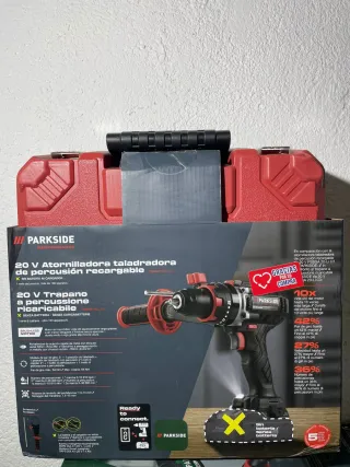 Parkside 20V Atornilladora Taladradora Percusión