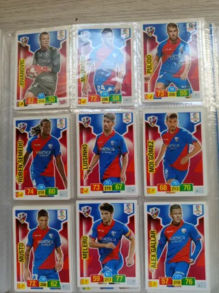 Cartas Panini Adrenalyn LaLiga Santander 2018-19