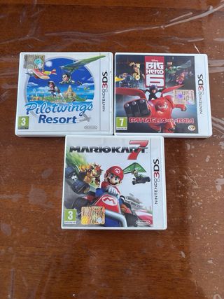 Nintendo 3DS XL + Scatola + Giochi 3ds Nintendo