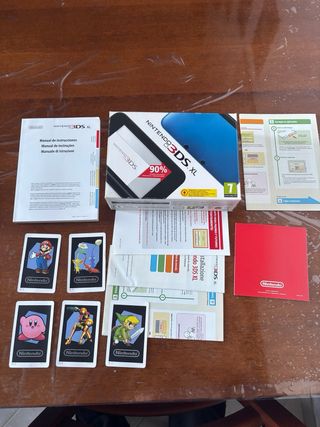 Nintendo 3DS XL + Scatola + Giochi 3ds Nintendo