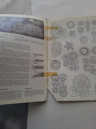 Modernos centros de crochet