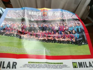 Álbum de cromos del F.C. Barcelona (97-98).
