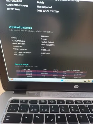 Ordenador portatil HP I5