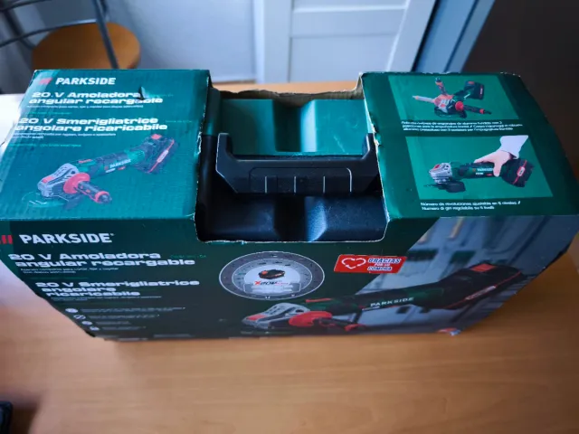 Amoladora Parkside 20V Angular Recargable