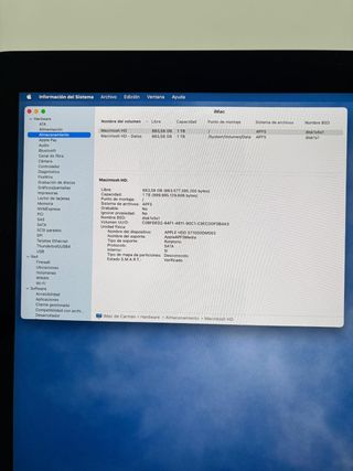 Apple iMac Core i5(27-inch,8GB,1TB)REACONDICIONADO