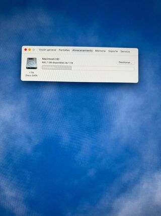 Apple iMac Core i5(27-inch,8GB,1TB)REACONDICIONADO