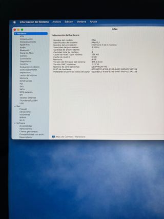 Apple iMac Core i5(27-inch,8GB,1TB)REACONDICIONADO