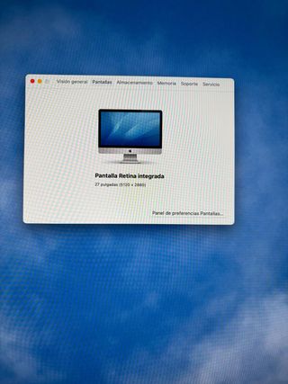 Apple iMac Core i5(27-inch,8GB,1TB)REACONDICIONADO