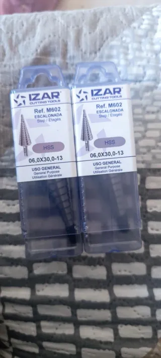 Brocas escalonada IZAR M602 HSS 6-13mm