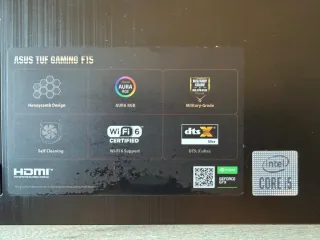 Portátil gaming ASUS TUF Gaming F15