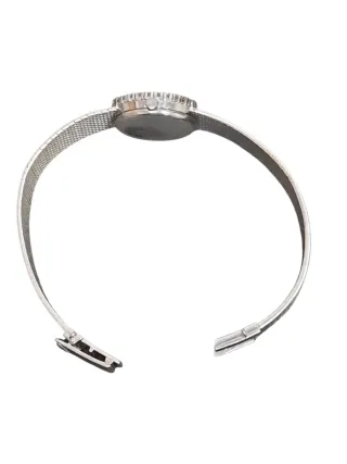 Omega Reloj Oro Blanco 18kt 32 Brillantes