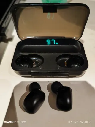 Auriculares Inalámbricos Estéreo Negros