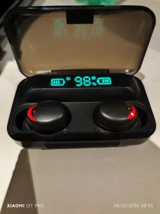 Auriculares Inalámbricos Estéreo Negros