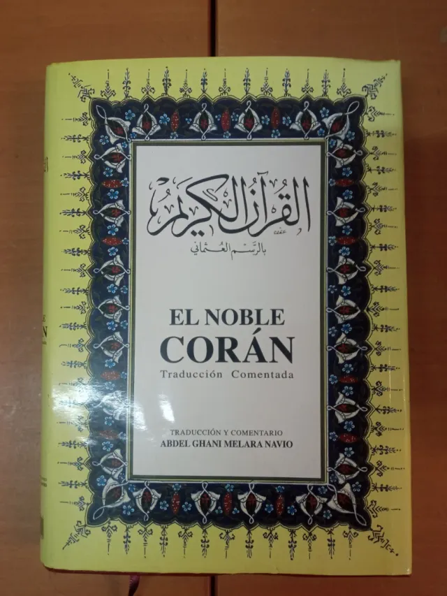 Libro El noble Corán