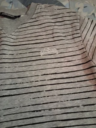 Jersey Billabong Rayas Grises y Negras