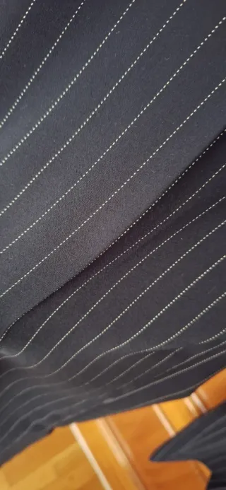 Pantalón azul marino rayas diplomática