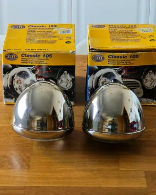 HELLA CLASSIC 105 CROMADOS ORIGINALES
