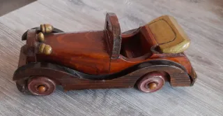 3 Auto d'epoca in legno