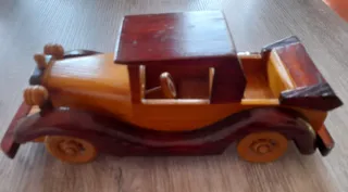 3 Auto d'epoca in legno