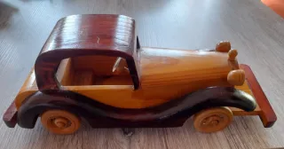 3 Auto d'epoca in legno