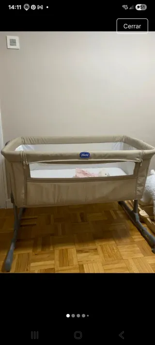 Culla ad altalena Chicco Next2Me