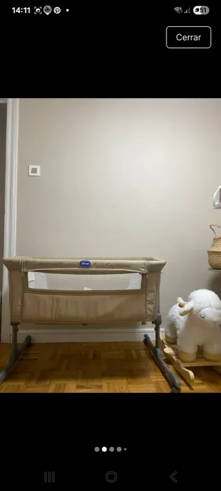 Culla ad altalena Chicco Next2Me