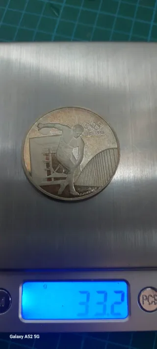 Moneda Plata Francesa 100 Francos 1994