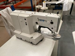 Lote 7 máquinas coser acabado impresion textil