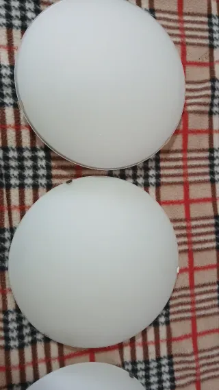 3 plafoniere bianche