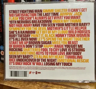 CD Rolling Stones Forty Licks